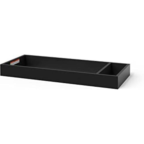 Child Craft Universal Changing Table Topper, Convert Dresser into a Changing Table Surface, Securely Attaches, Non-Toxic, Baby Safe Finish (Ebony)