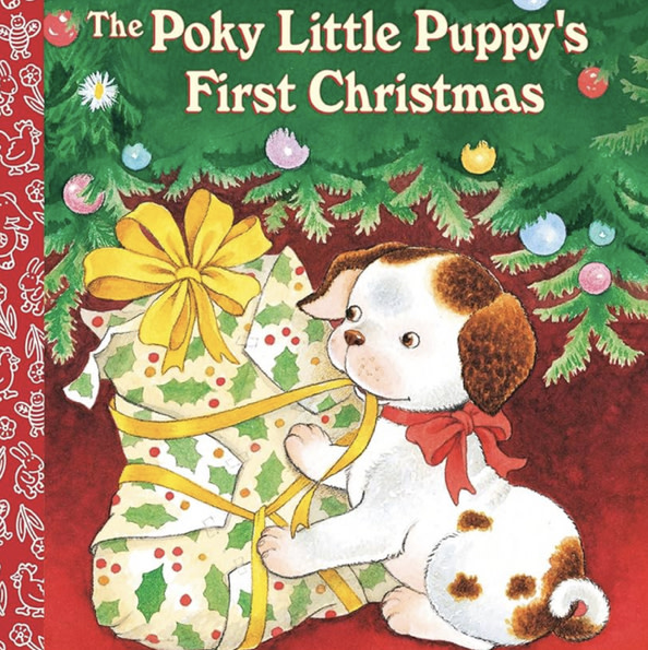 The Poky Little Puppy's First Christmas (Little Golden Book)
