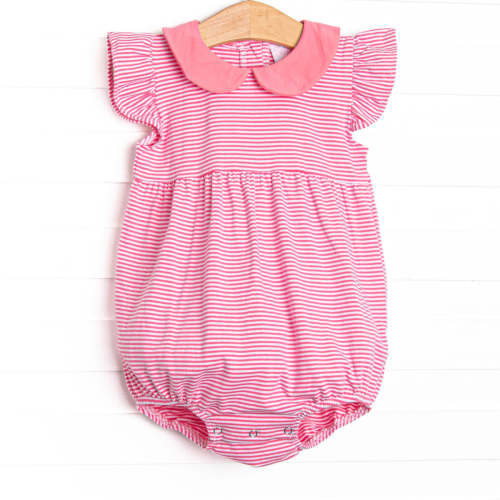 Pippa Bubble, Flamingo Pink Stripe – Stitchy Fish
