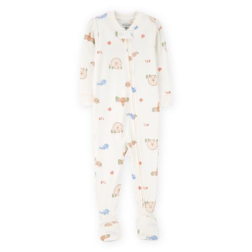 Baby Atlanta Print PurelySoft 1-Piece Pajamas - Carter's | Carter's