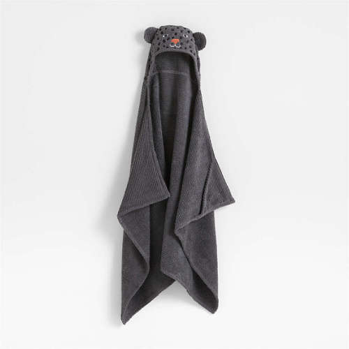 Panther 100% Organic Cotton Hooded Kids Towel