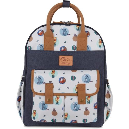 Disney Baby Diaper Bag, Winnie The Pooh Double Hnadle, Backpack