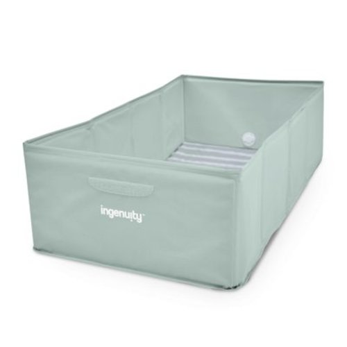 Ingenuity Tuckaway Toddler Tub, Converts Shower to Tub, Folds to Store, 12M-5Y