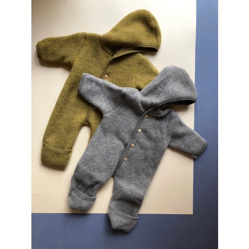 Organic marino wool and fleece suit
