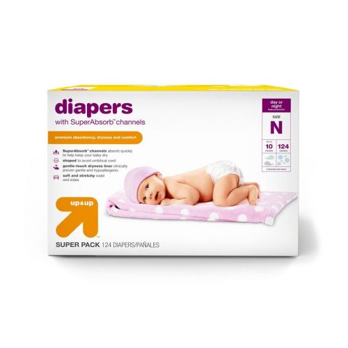 Diapers Pack - Up & Up™ - Newborn