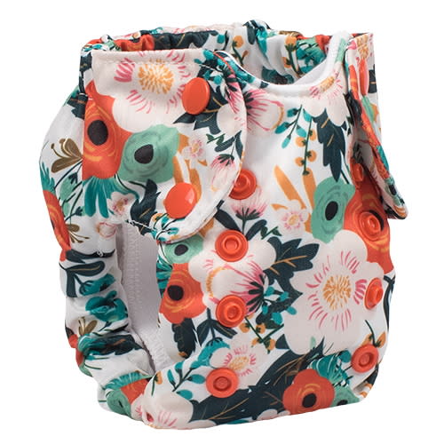 Smart Bottoms Born Smart 2.0 AIO Organic Diapers - Ginny
