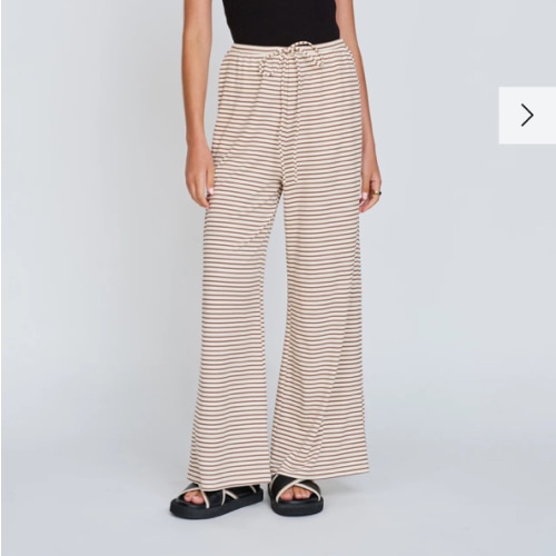 Cream and Light Brown Bump Friendly Pants – Apero Label