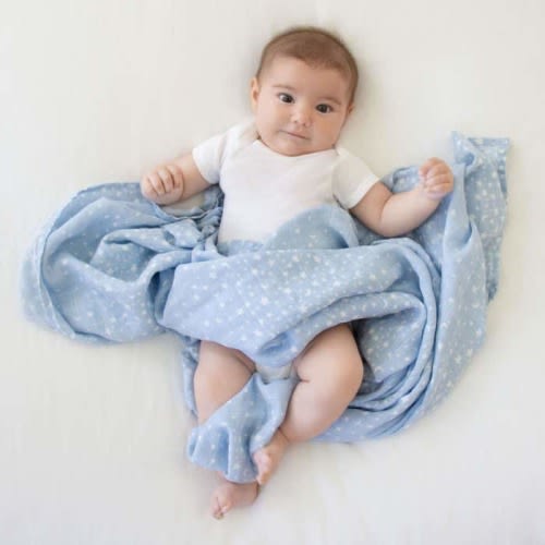 Rising Star Cotton Muslin Swaddles | aden + anais