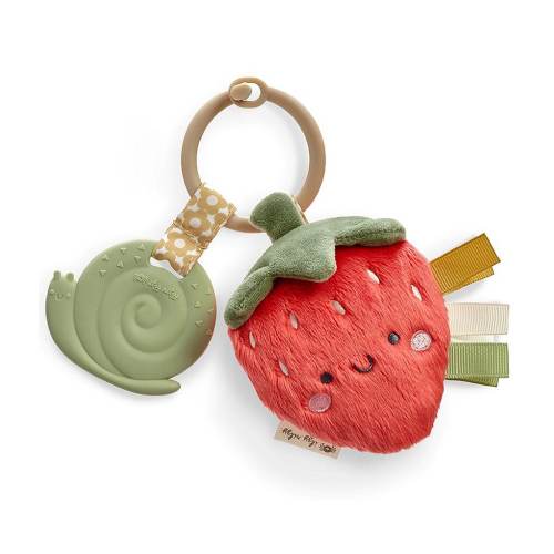 Itzy Ritzy Itzy Pal™ Bonnie The Strawberry Teether Toy Ring