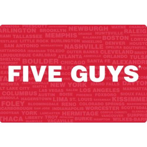 Five Guys eGift Card