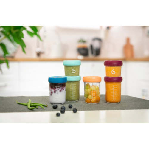 Babymoov Babybols Glass Baby Food Containers Multiset