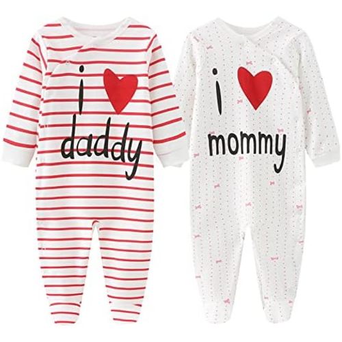 Baby and Toddler Footed One-Piece Romper Jumpsuit Cotton Baby Clothes Play Infant Girls Boys Newborn Outfits