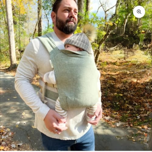 Green Baby Carrier | Ergonomic Soft Structured Carrier