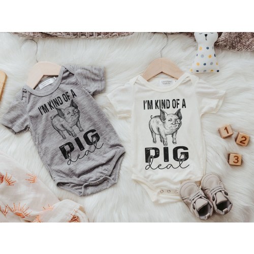 I'm kind of a pig deal bodysuit