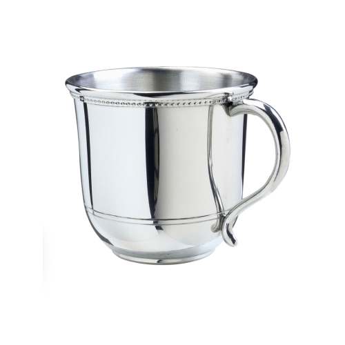 Personalized Classic Pewter Baby Cup, Images