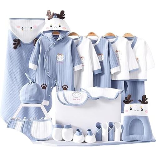 Newborn Clothing & Accessory Set,For New Born to 6 Months,Boy Outfits,Baby Girl Gifts Clothes Essentials Must Haves