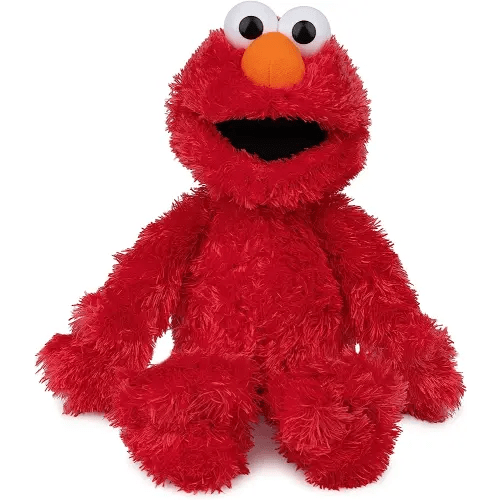 GUND Sesame Street Official Elmo Muppet Plush, Premium Plush Toy for Ages 1 & Up, Red, 13”