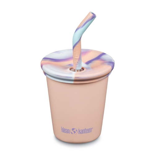 10oz Kid's Cup with Straw Lid - Peach Parfait