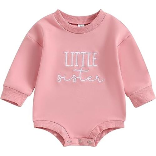 Big Brother Little Brother Matching Outfits Toddler Baby Boy Crewneck Sweatshirt Pullover Shirt Fall Clothes