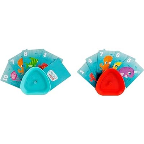 Chuckle & Roar - Kids Card Holder: 2 Pack - Works with Most Standard Cards - Great for Toddlers - Family Game Night Accessory - Ages 3 and up