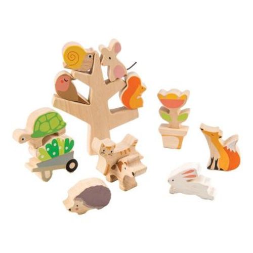 Tender Leaf Wooden Stacking Garden Friends