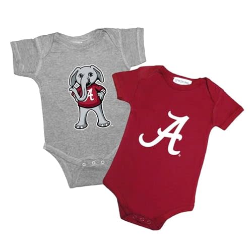 Two Feet Ahead 2 Pack Baby Bodysuit Creeper Newborn Infants Licensed Sizes 0-3M 6M 12M