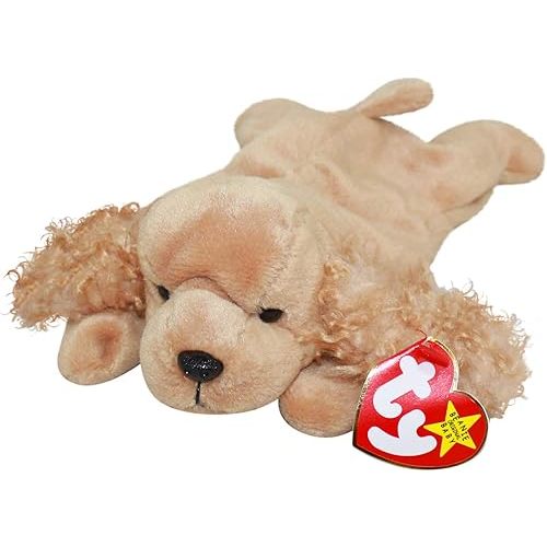 TY Beanie Babies Spunky The Cocker Spaniel Dog Plush Toy Stuffed Animal