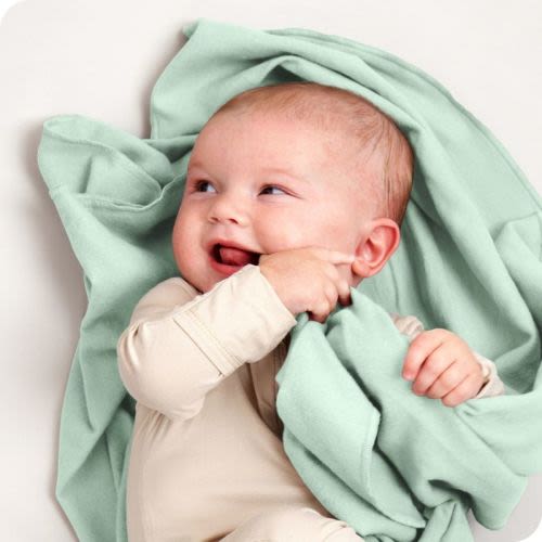 Mint 100% Cotton Flannel Receiving Blanket - 6 Pack By Bare Home