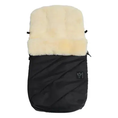Kaiser - Hugo Lambskin Universal Footmuff - Black | Smallable