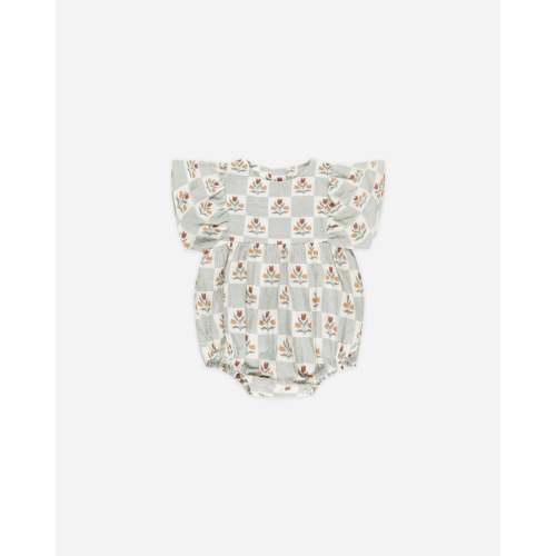 Kalea Romper || Garden Grid – Rylee + Cru