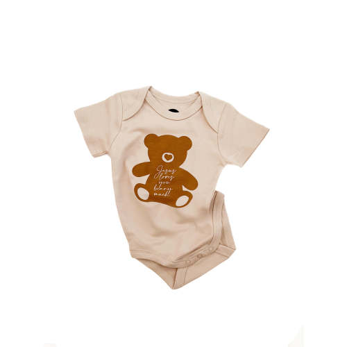 Jesus Loves You Beary Much Bodysuit