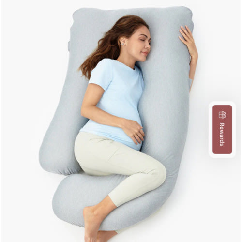 Comfortable Cooling Fabric U Shaped Body Pillow for Pregnancy