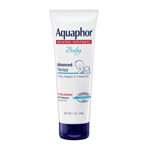Aquaphor Baby Healing Ointment Advanced Therapy Skin Protectant, Dry Skin and Diaper Rash Ointment, 7 Oz Tube