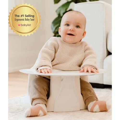 Upseat Baby Floor and Booster Seat with Tray