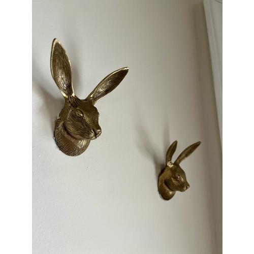 Through The Woods Rabbit Hook- Bronze | Anthropologie