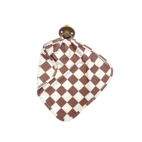 BROWN + WHITE CHECKER | LOVIE