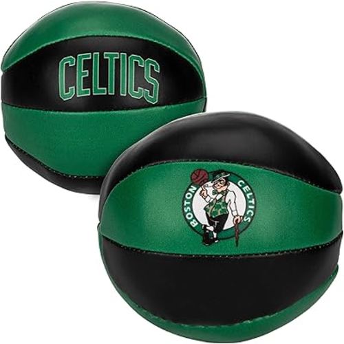 Franklin Sports NBA Toy Basketballs - 2 Pack of Kids Soft Mini Basketballs for Over the Door + Indoor Hoops - NBA Fan Shop Kids Soft Toy Basketballs - (2) Mini Balls Included