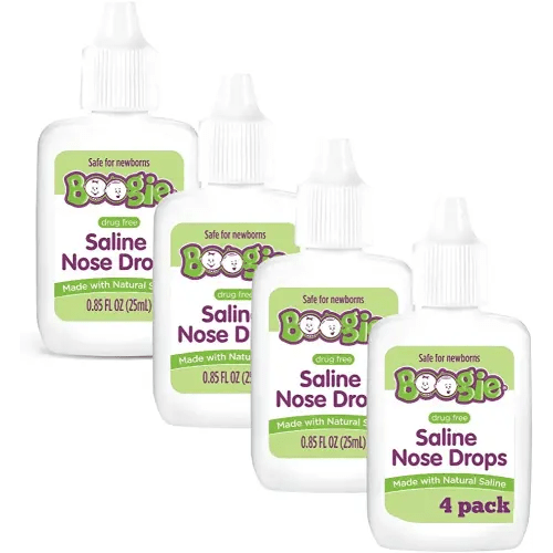 Baby Nasal Saline Drops by Boogie Drops