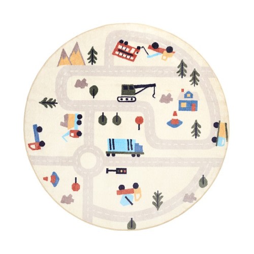 Construction Washable Rug