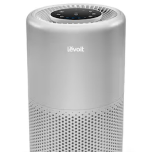 Levoit Core 200S-P With HEPA Sleep Mode 3 -Speed Smart Compatible Gray Activated Carbon Air Purifier ENERGY STAR Certified (Covers: 915-sq ft ) in the Air Purifiers department at Lowes.com