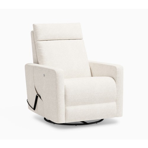 Paxton Deluxe Recliner with Heat and Massage Eco Performance Weave Oatmeal