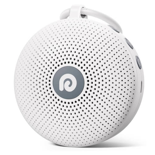 Dreamegg White Noise Machine - Portable Sound Machine for Baby Adult, Features Powerful Battery, 21 Soothing Sound, Noise Canceling for Office & Sleeping, Sound Therapy for Home, Travel, Registry Gift