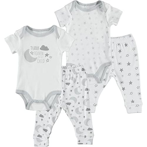Baby Gear Girl's Baby Clothes Layette Set Footless Sleep and Play