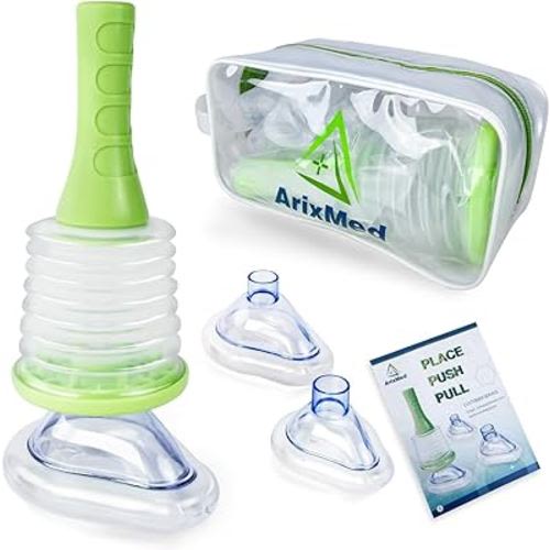 Choking Rescue Device for Kids and Adults, Arixmed Anti Choking Device, Portable Airway Suction Device, First Aid Choking Device