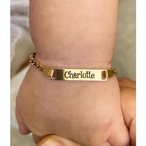 Baby Bracelet, Personalized Baby Bracelet, Baby Girl Gift, Baby Boy Gift, Custom Bracelet, Gift for Baby