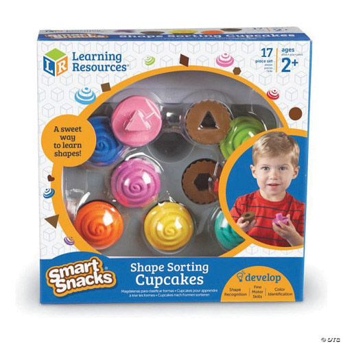 Learning Resources Smart Snacks Shape Sorting Cupcakes