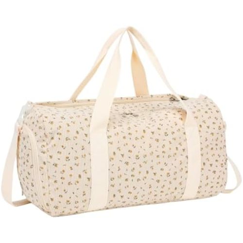 Duffle Bag for Gym Sports Women Girls Workout Travel Bag Weekender with Shoe Compartment and Wet Pocket