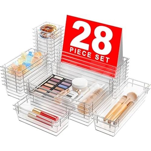 Clear Drawer Organizer