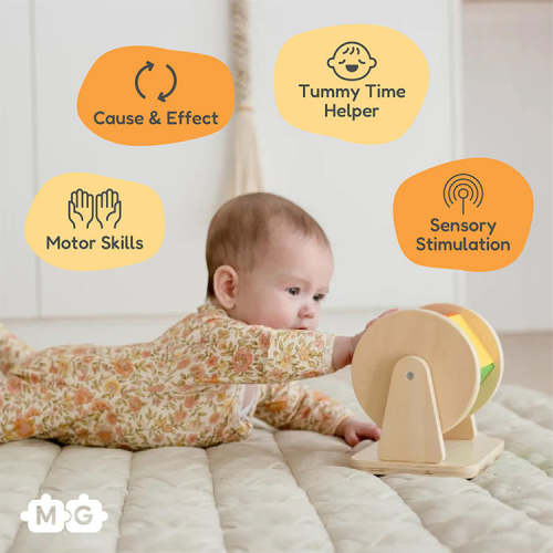 Montessori Spinning Drum - A Toy Your Baby Needs!