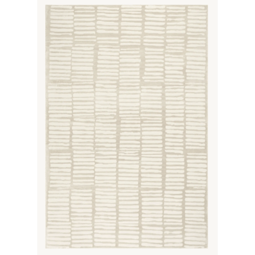 Cranbury Plush Textured Washable Rug | Cream – Rugs USA